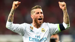 Sergio Ramos faz postagem de vídeo com canto da torcida do Galo de fundo. Foto: Michael Regan/Getty Images