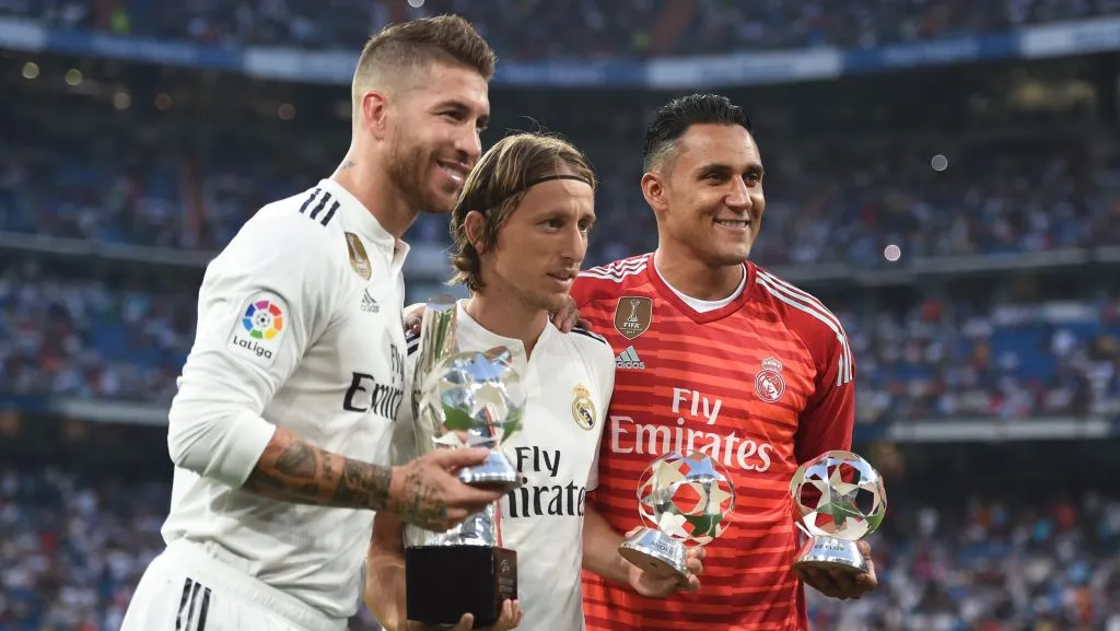 Keylor Navas foi bem no Real Madrid - (Photo by Denis Doyle/Getty Images).