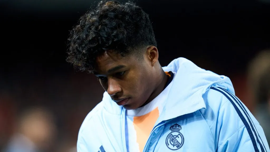 Endrick no Real MAdrid (Photo by Aitor Alcalde/Getty Images)