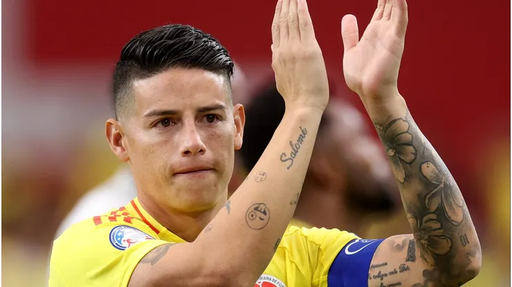 James Rodríguez fecha com novo clube. Foto: Jamie Squire/Getty Images