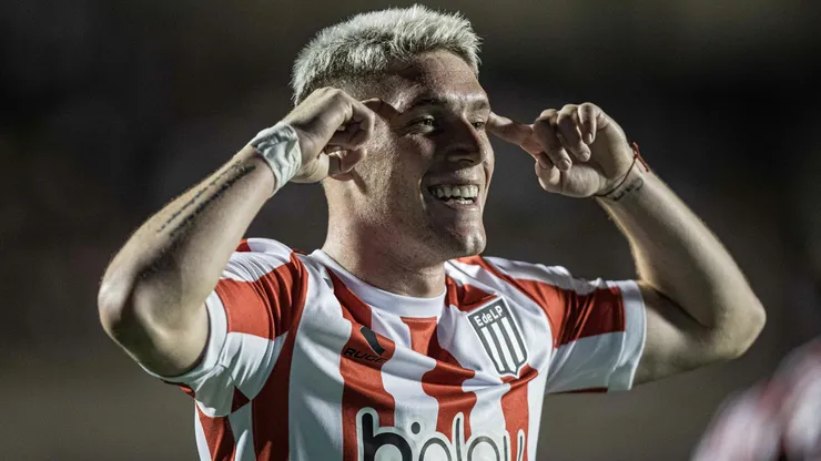 Rollheiser pelo Estudiantes em 2023 (Heber Gomes/AGIF)