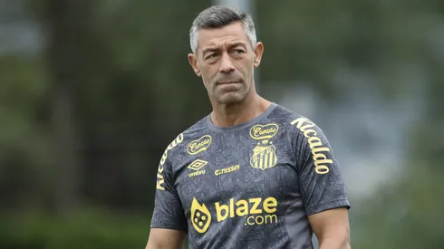 Pedro Caixinha é o recém chegado técnico do Santos (Reinaldo Campos/AGIF)