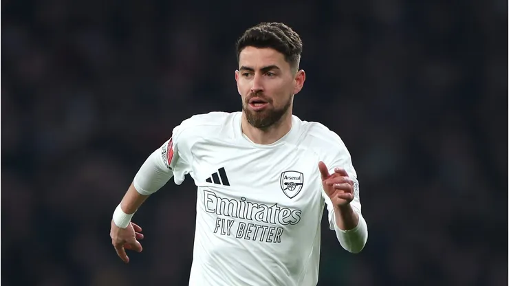 Jorginho, volante do Arsenal - Foto: Alex Pantling/Getty Images