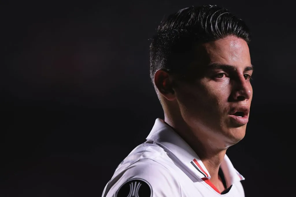 James Rodríguez foi uma decepção no São Paulo – Foto: Ettore Chiereguini/AGIF