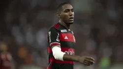 Lorran em partida pelo Flamengo, em 2024