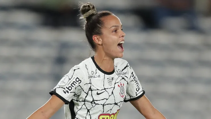Gabi Portilho pelo Corinthians em 2021 (FocoUy/AGIF)