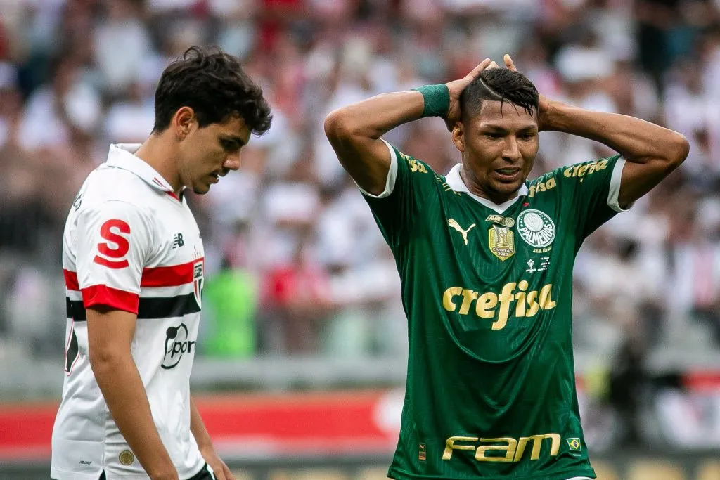 Rony em partida contra o São Paulo. Foto: Fernando Moreno/AGIF