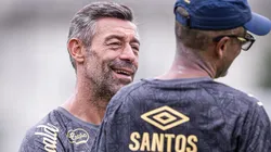Caixinha gosta de Deivid - Foto: Raul Baretta/Santos FC.