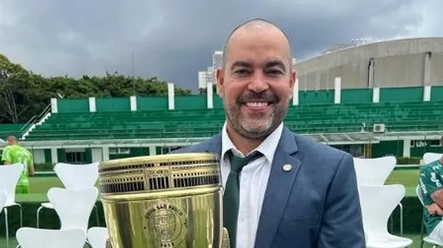 João Paulo Sampaio, diretor de base do Palmeiras. Foto: Reprodução Instagram