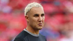 Navas durante partida contra o Japão na Copa do Mundo de 2022.