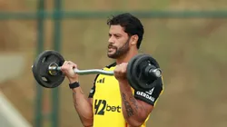 Hulk treinando durante a pré-temporada