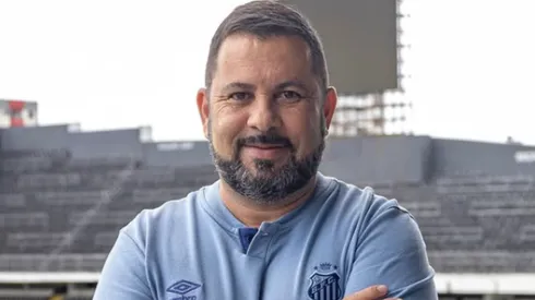 Caio Couto, técnico do Santos (Divulgação/Santos)