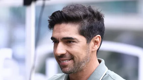 Abel Ferreira durante jogo do Verdão no Allianz Parque.