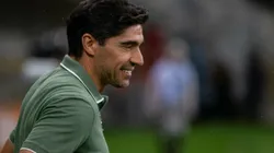 Abel Ferreira tecnico do Palmeiras durante partida contra o Cruzeiro no estadio Mineirao pelo campeonato Brasileiro A 2024. Foto: Fernando Moreno/AGIF