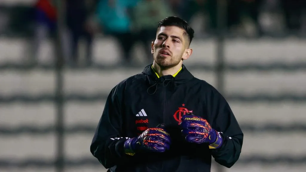 Rossi em partida pelo Flamengo