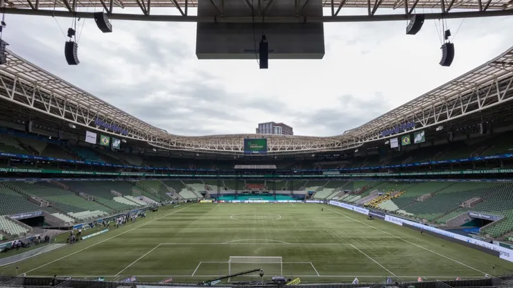 SP - SAO PAULO - 08/12/2024 - BRASILEIRO A 2024, PALMEIRAS X FLUMINENSE - Vista geral do estadio Arena Allianz Parque para partida entre Palmeiras e Fluminense pelo campeonato Brasileiro A 2024. Foto: Ettore Chiereguini/AGIF