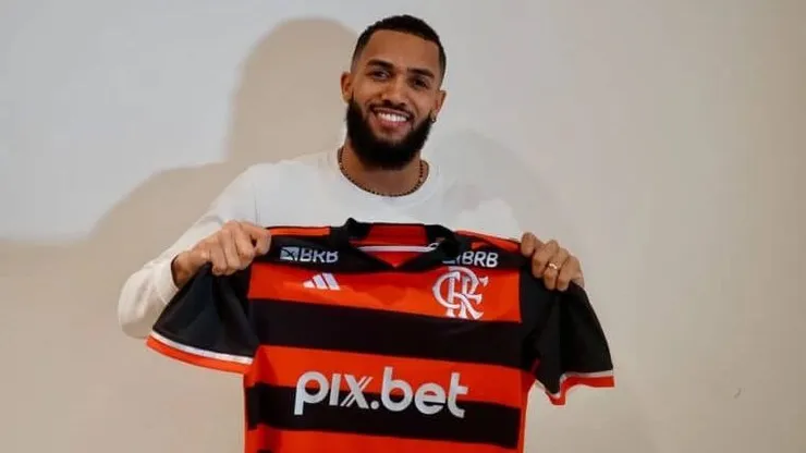 Juninho, novo reforço do Flamengo. Divulgação.