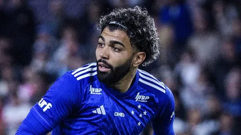 Gabigol, atacante do Cruzeiro, durante a partida contra o SPFC. Foto: Gustavo Aleixo/Cruzeiro