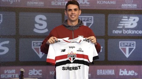 Oscar no São Paulo – Foto: Rubens Chiri / saopaulofc