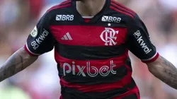 Patrocínio do Flamengo. Foto: Jorge Rodrigues/AGIF