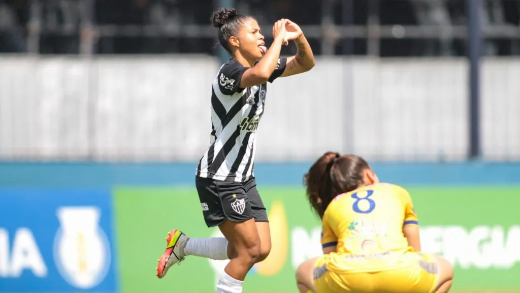 Dayana pelo time do Atlético-MG