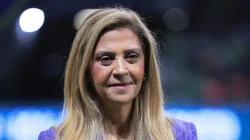 SP - SAO PAULO - 26/11/2024 - BRASILEIRO A 2024, PALMEIRAS X BOTAFOGO - leila pereira presidente do Palmeiras antes de partida contra o Botafogo no estadio Arena Allianz Parque pelo campeonato Brasileiro A 2024.