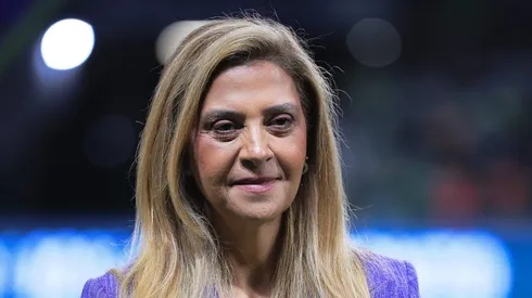 SP - SAO PAULO - 26/11/2024 - BRASILEIRO A 2024, PALMEIRAS X BOTAFOGO - leila pereira presidente do Palmeiras antes de partida contra o Botafogo no estadio Arena Allianz Parque pelo campeonato Brasileiro A 2024.