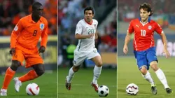 Jogadores que representaram países nos quais não nasceram.