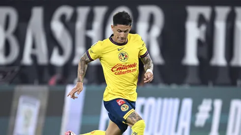 Brian em partida do América do México (Photo by Orlando Ramirez/Getty Images)