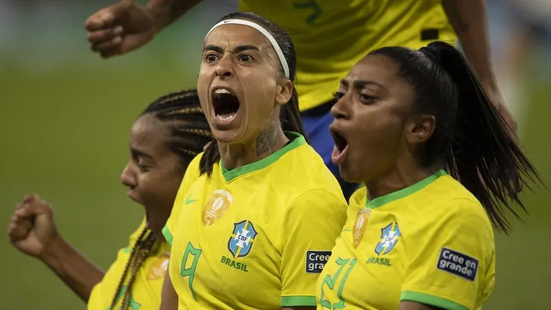 Seleção Brasileira Feminina. Foto: Thais Magalhães/CBF