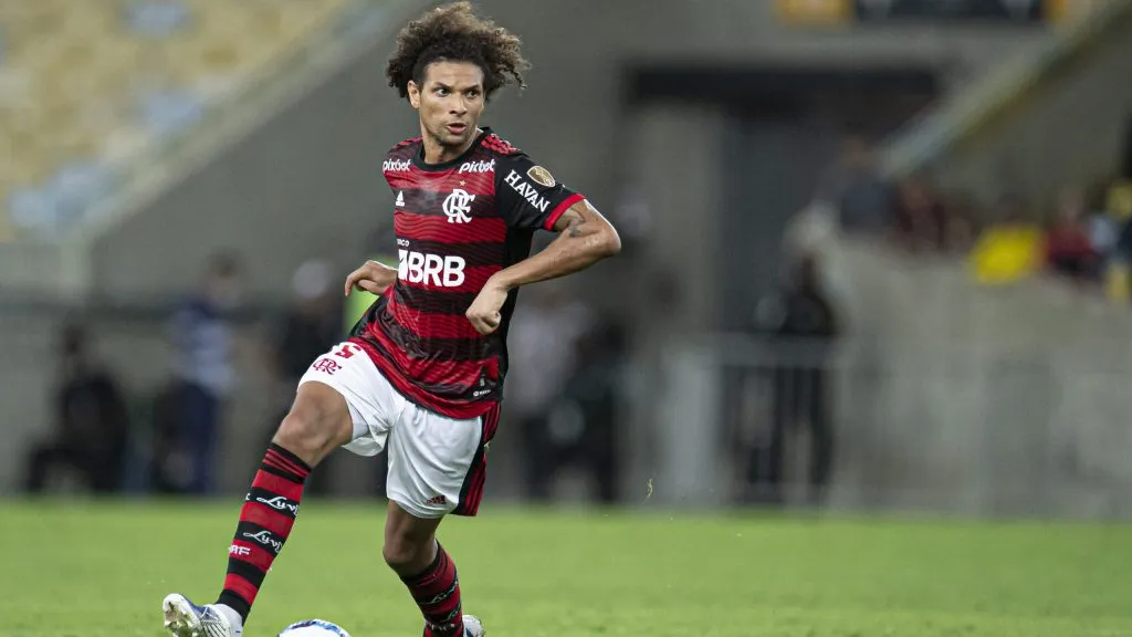 Willian Arão pelo Flamengo em 2022