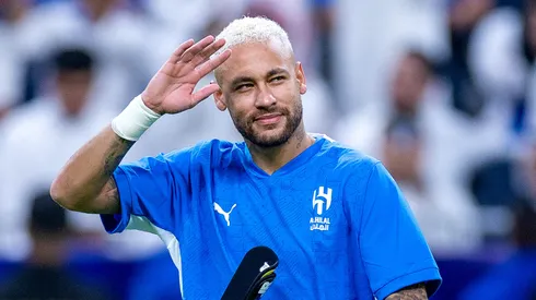 Neymar, jogador do Al-Hilal - (Photo by Abdullah Ahmed/Getty Images)