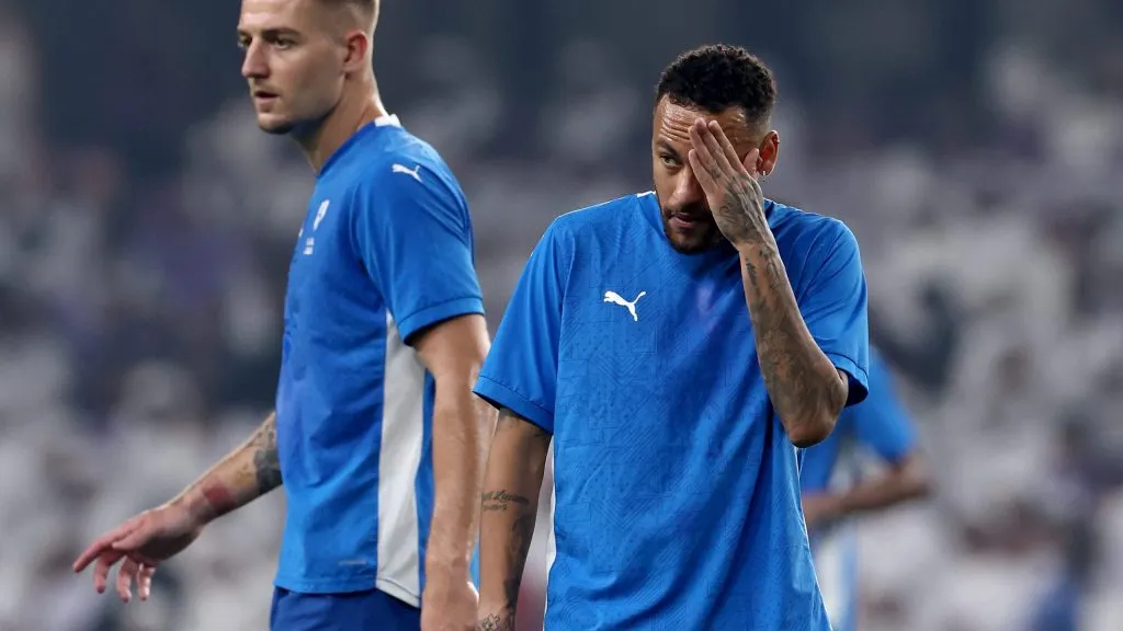 Neymar fica próximo de acordo com o Santos – Foto: Francois Nel/Getty Images