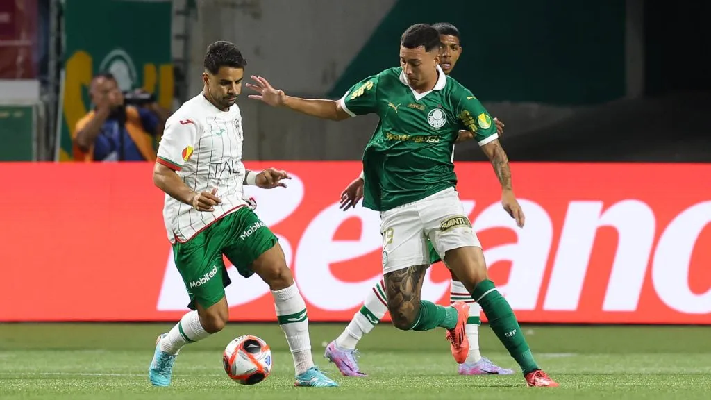 Palmeiras durante estreia no Campeonato Paulista