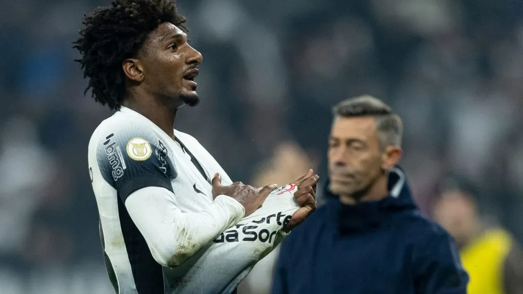 Talles Magno durante jogo contra o Bragantino em 2024 – Foto: Rodrigo Coca/Agência Corinthians