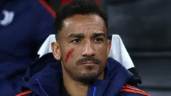 Danilo na partida entre Milan x Juventus pelo Campeonato Italiano