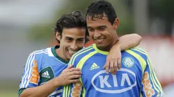 Valdivia e Vinícius foram os autores do gol do Palmeiras (Piervi Fonseca/AGIF)