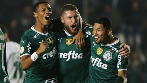 Danilo, Zé Rafael e Rony pelo Palmeiras (Silvio Avila/Getty Images)