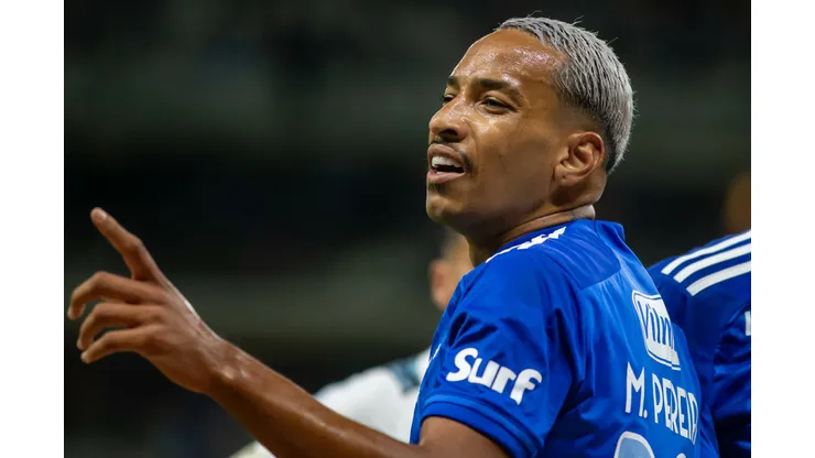 BRASILEIRO A 2024, CRUZEIRO X GREMIO - Matheus Pereira jogador do Cruzeiro durante partida contra o Gremio no estadio Mineirao pelo campeonato Brasileiro A 2024. Foto: Fernando Moreno/AGIF