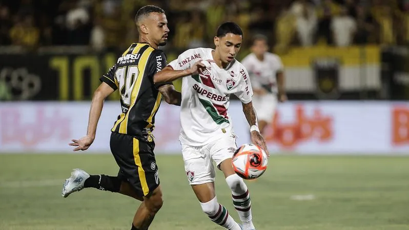 Fluminense perdeu para o Volta Redonda. Foto: Lucas Merçon/Fluminense FC