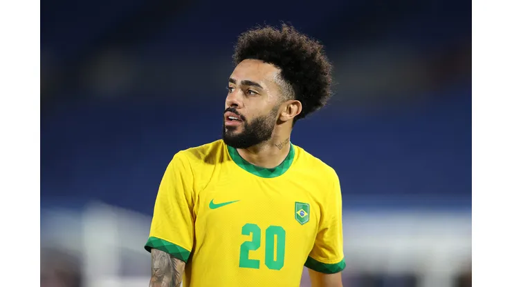 Claudinho, meia do Zenit, na Seleção Brasileira - Foto: Francois Nel/Getty Images