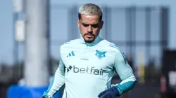 Fagner durante treinamentos no Cruzeiro. Foto: Gustavo Aleixo/Cruzeiro