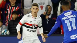 Oscar em ação no duelo entre São Paulo x Cruzeiro no FC Séries. Foto: São Paulo
