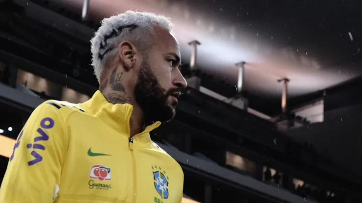Neymar se emociona com pedido especial de retorno ao Santos. Foto: Foto: Ettore Chiereguini / AGIF