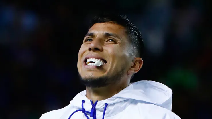 Salcedo em ação ainda nos tempos de Cruz Azul.