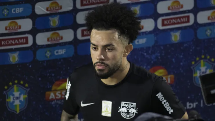 Claudinho jogador do Bragantino durante partida contra o Goias no estadio Nabi Abi Chedid pelo campeonato Brasileiro A 2020. Foto: Diogo Reis/AGIF