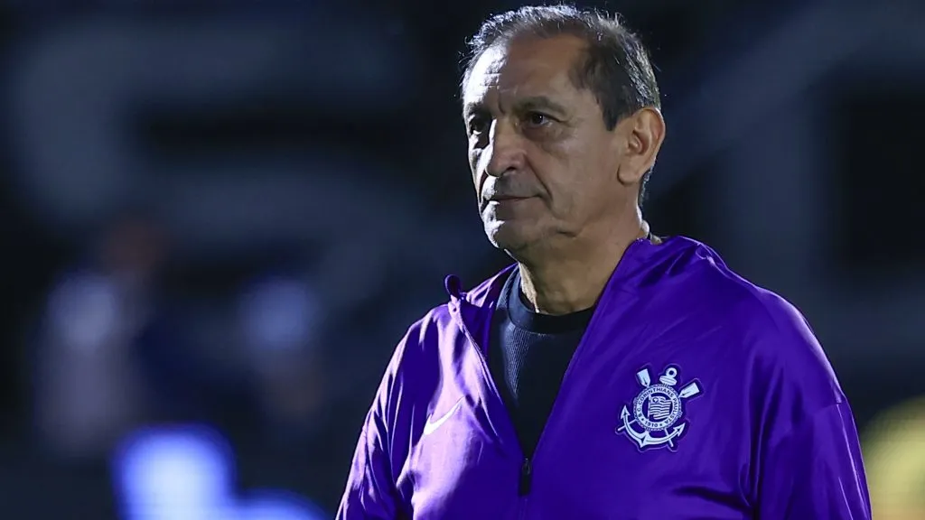 Ramón Díaz, do Corinthians. Foto: Marcello Zambrana/AGIF