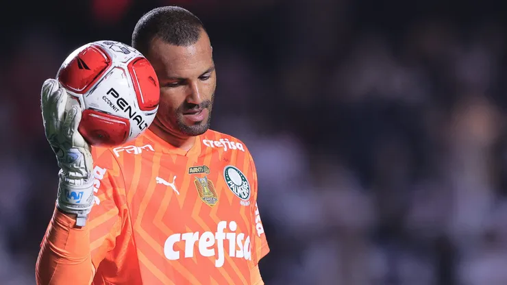 Weverton não jogará contra o Noroeste. Foto: Ettore Chiereguini/AGIF