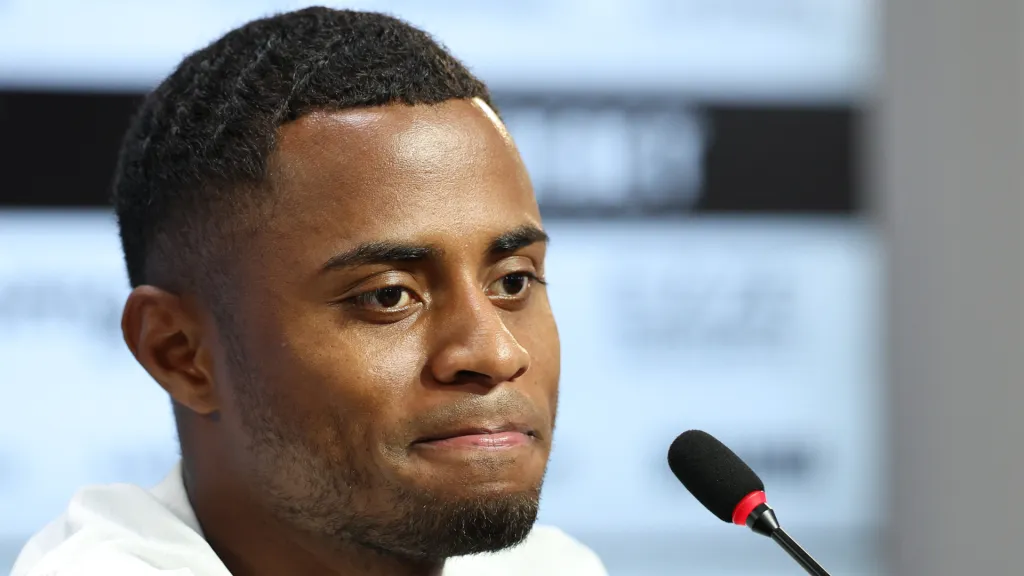 Palacios em sua apresentação no Corinthians. Foto: Marcello Zambrana/AGIF