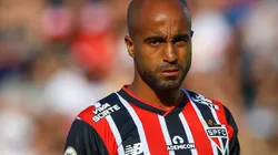 Lucas Moura em Red Bull Bragantino x São Paulo pelo Brasileirão 2024 Foto: Joisel Amaral/AGIF